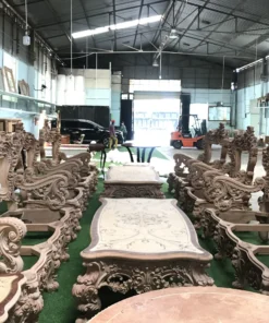 Sofa tân cổ điển hàng mộc GVSF040