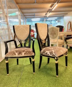 Bàn ăn tân cổ điển tròn 10 ghế GVBBA021